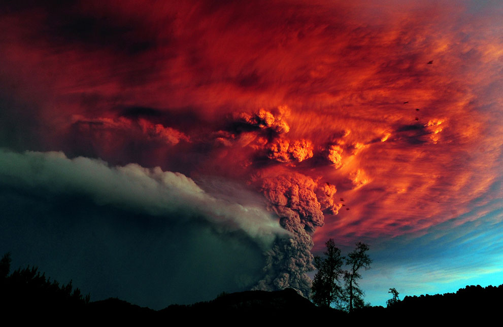 18 фото виверження вулканів