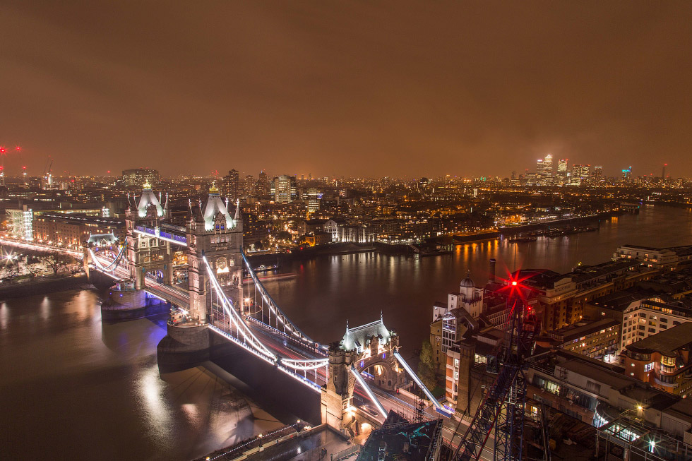 17 запаморочливих знімків Лондона з висоти дахів