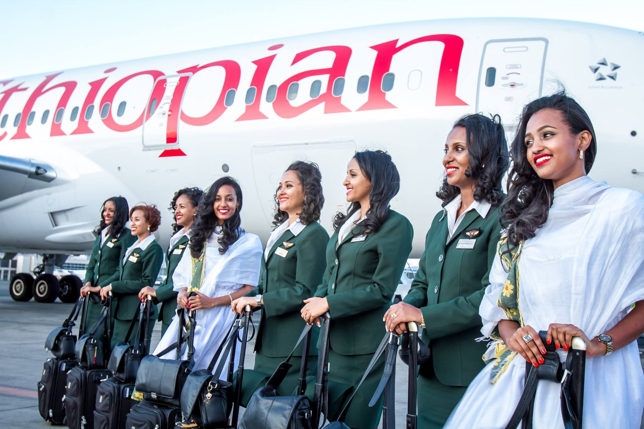 В Ефіопії запустили перший в світі авіарейс, на якому працюють тільки жінки