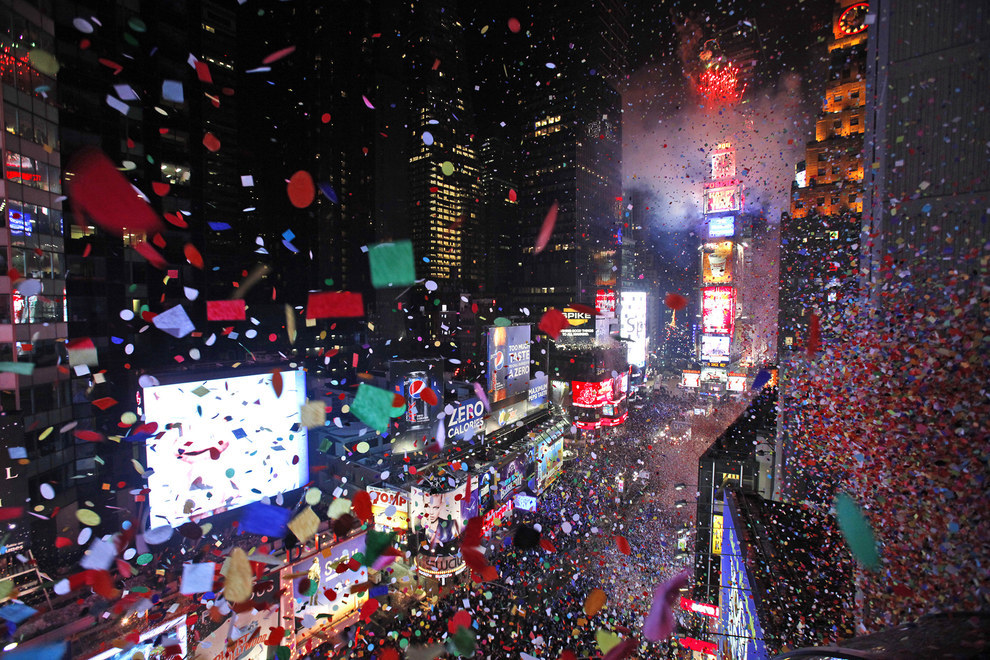Як люди святкували Новий рік по всьому світу