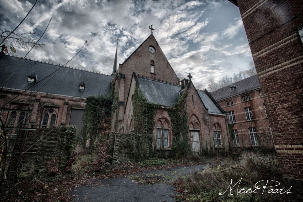 Покинута психіатрична лікарня в Бельгії
