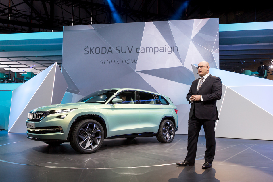 SKODA VisionS: у Женеві представлений концепт нового SUV