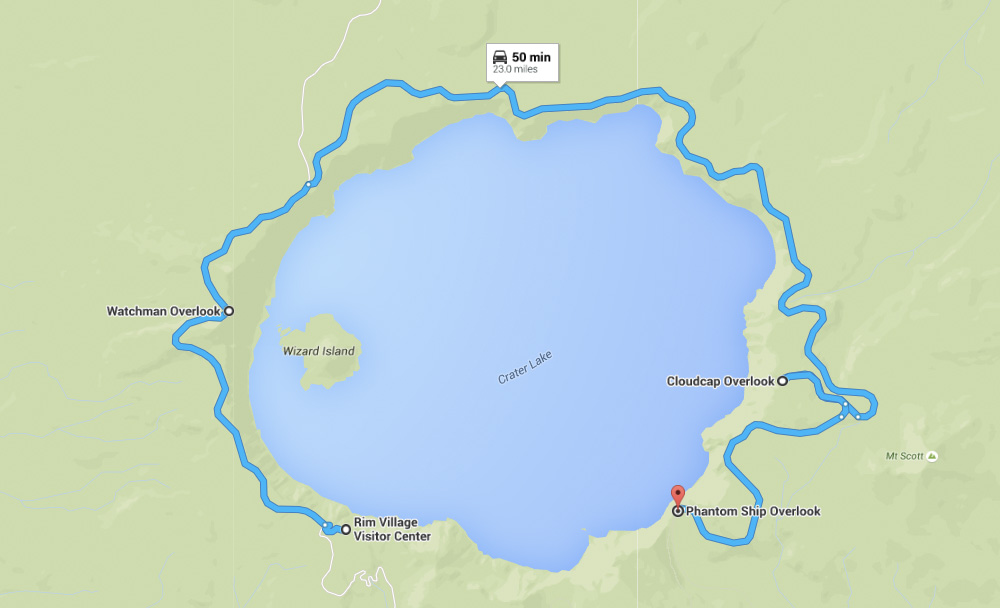 США. Національний парк Crater Lake