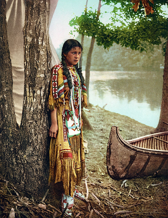 15 рідкісних кольорових знімків корінних американців 19-го і 20-го століття