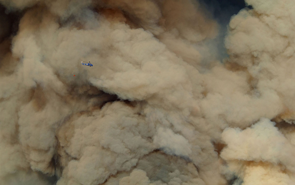 Жахлива краса пожеж в Каліфорнії: 20 фото, які неможливо забути