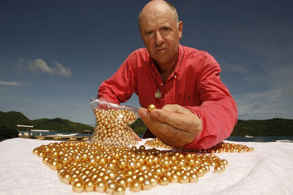 Як вирощують золотий перли
