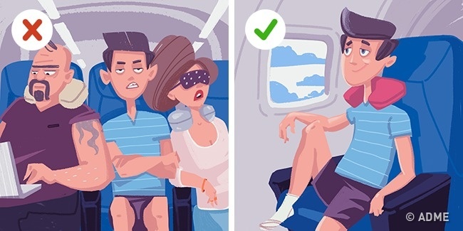 12 секретів комфортного польоту на літаку