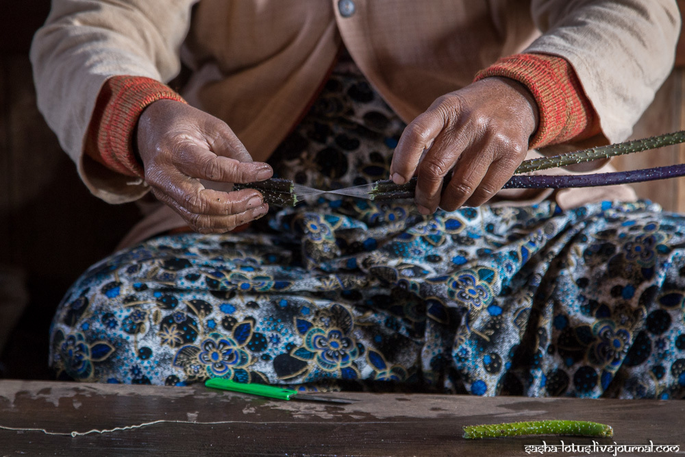 Як у М'янмі створюють одні з найбільш рідкісних і дорогих тканин
