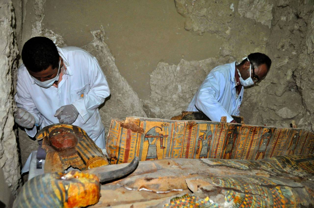 В Єгипті знайшли поховання з муміями, якому 3,5 тисячі років